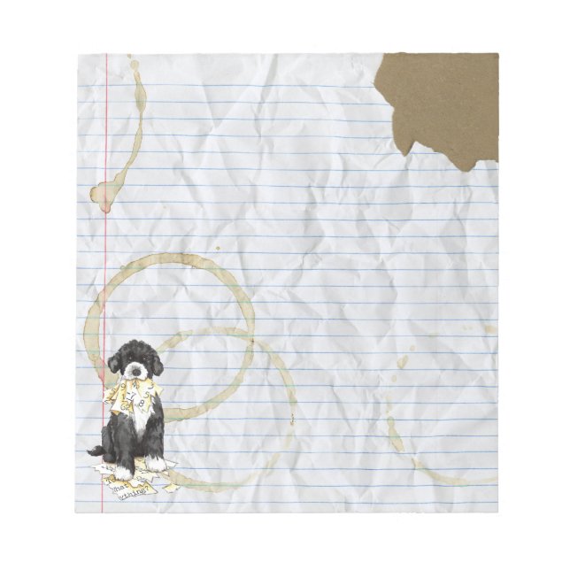 Bloc-note Mon PWD a mangé mon plan de leçon (Devant)