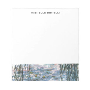 Bloc-note Monet Waterllies Professional Plain Minimaliste