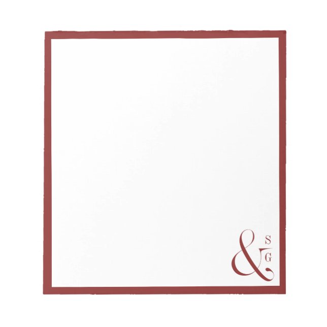Bloc-note Monographie personnalisée du couple de Bourgogne (Devant)