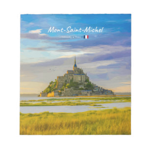 Bloc-note Mont-Saint-Michel, France - Abbaye médiévale