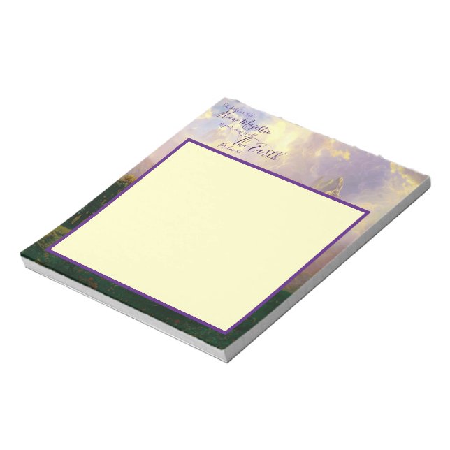 Bloc-note Montagnes rocheuses Majestic (Tourné)