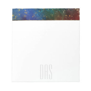 Bloc-note Moody Ombre Psychedelic Grunge Stardust personna