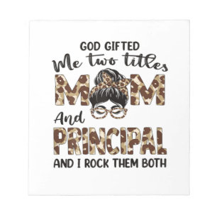 Bloc-note Mother Mom And Principal Mothers Birthday