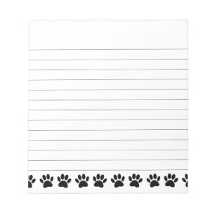 Bloc-note Motif à mâchoires