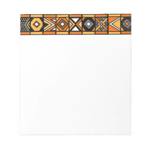 Bloc-note Motif artistique africain