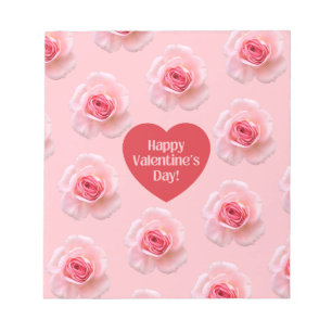 Bloc-note Motif Bonne Saint Valentin 2023 Arrière - plan