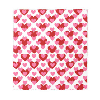 Bloc-note Motif cardiaque