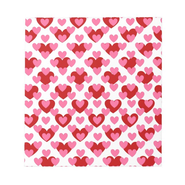 Bloc-note Motif cardiaque (Devant)