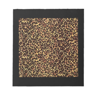 Bloc-note Motif Cheetah
