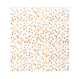 Bloc-note Motif Confetti Gold Leaf