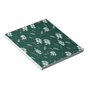 Bloc-note motif de feuille