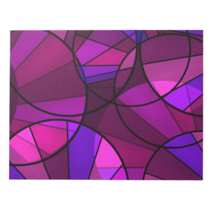 Bloc-note motif géométrique Abstrait