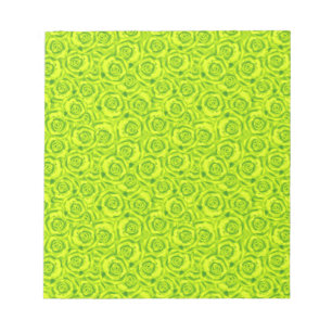 Bloc-note Motif rose fleuri Abstrait