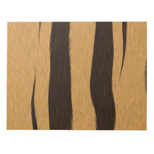 Bloc-note Motif Tiger Stripes.