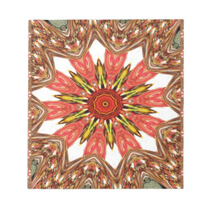 Bloc-note Motif traditionnel africain asiatique边缘