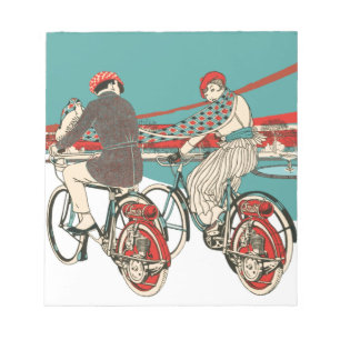 Bloc-note Moto Art Déco