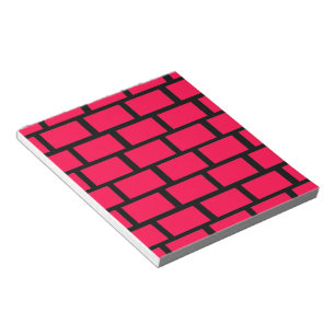 BLOC-NOTE MUR EN BRIQUE ROUGE