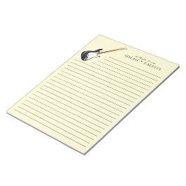 Bloc-note Musicien de guitare électrique professeur de musiq