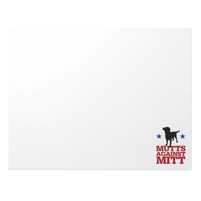 Bloc-note Mutt contre Mitt (Devant)