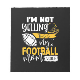 Bloc-note My Football Mom Voice