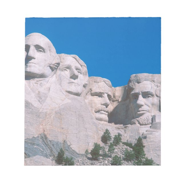 Bloc-note NA, États-Unis, SD, mont Rushmore. (Devant)