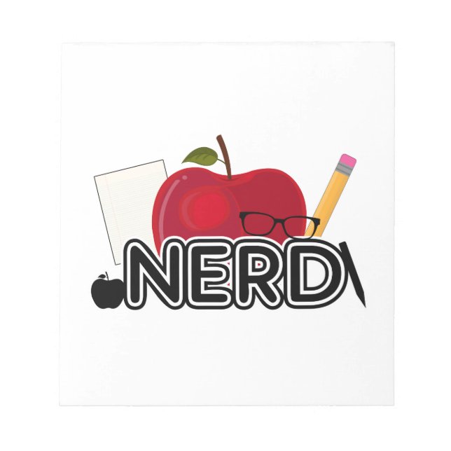 Bloc-note Nerd - Logo (Devant)
