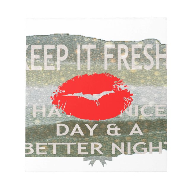 Bloc-note Nice et parfait enregistrer la date (Devant)