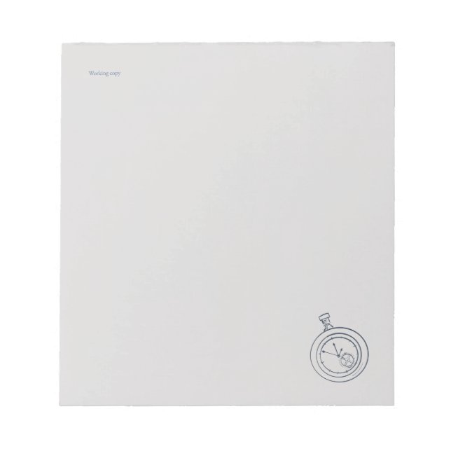 Bloc-note Nocturnal Study dark academia Pocket Watch    (Devant)