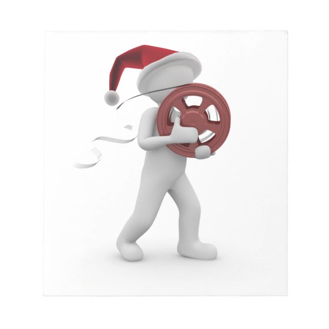 Bloc-note noël hollywoodien (Devant)