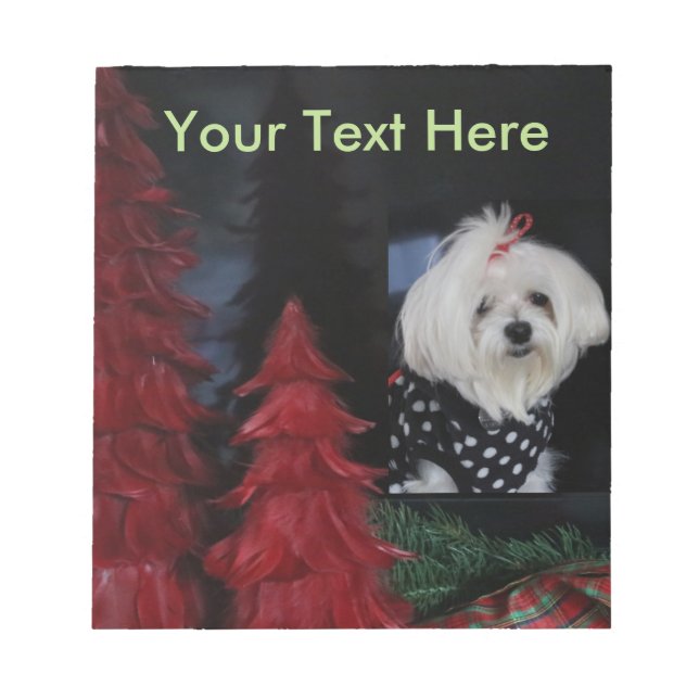 Bloc-note Noël maltais (Devant)