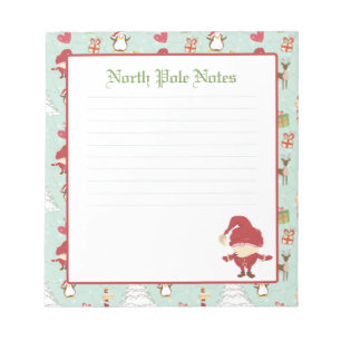 Bloc-note Noël Noël Noël Noël Noël Notepads Lins