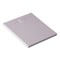 Nom Monogramme élégant Chic Dusty Lilac