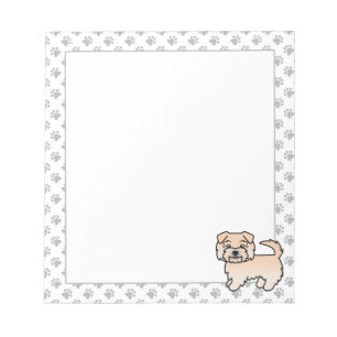 Bloc-note Norfolk Terrier Blé Chien de Dessin Animé Mignon