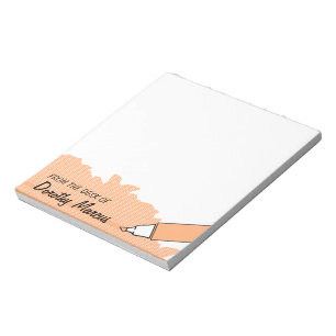 Bloc-note Note personnalisée par marqueur de conception