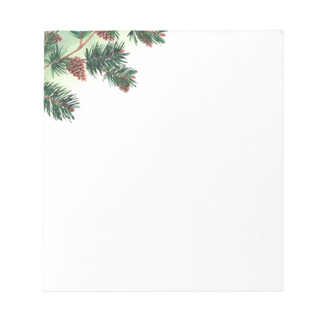 Bloc-note Notepad-Fir Cones (Devant)