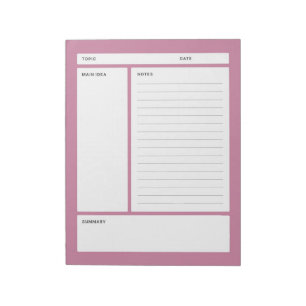Bloc-note Notes Cornell (ligne)