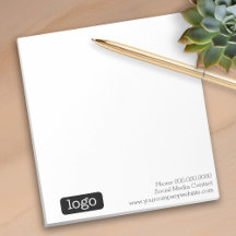 Notes de logo Office ou Business Modern