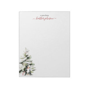 Bloc-note Notes Hearthlight Hiver Papier Personnalisé pour C