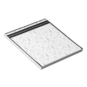 Bloc-note Notes musicales