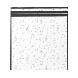 Bloc-note Notes musicales