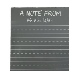 Bloc-note Notes post-it thématiques du tableau de bord