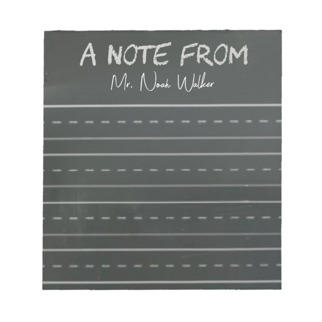 Bloc-note Notes post-it thématiques du tableau de bord (Devant)