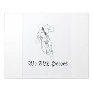 Bloc-note Nous tous Heroes-bloc-notes