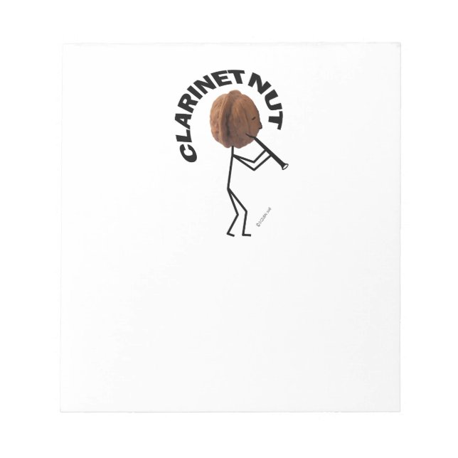 Bloc-note Nut Clarinet (Devant)