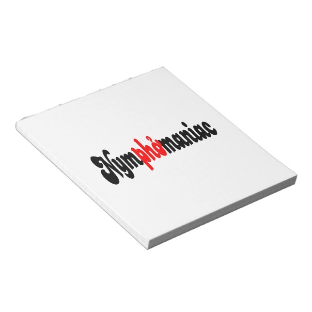 Bloc-note Nymphomane (Incliné)