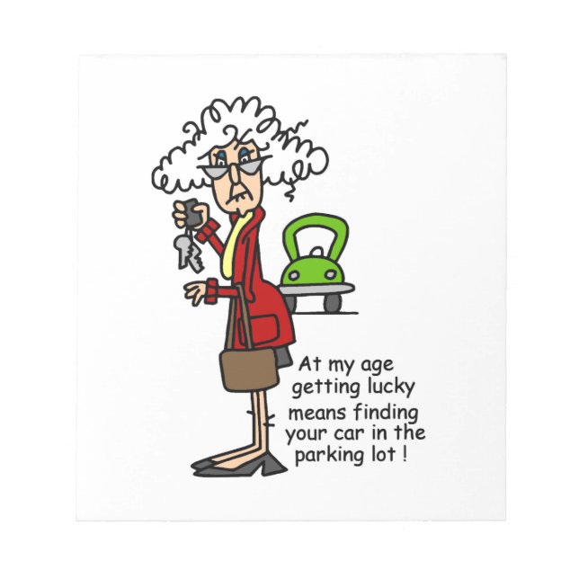 Bloc-note Obtenir un Humour chanceux (Devant)