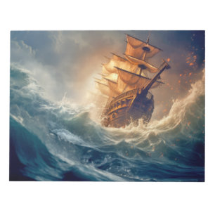 Bloc-note Ocean Nature Force déclenche une catastrophe terre