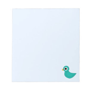 Bloc-note oiseau mignon