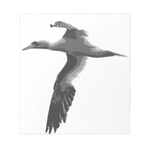 Bloc-note Oiseaux de mer abstraits