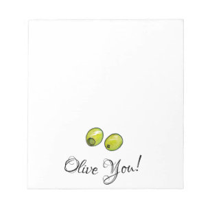 Bloc-note Olive